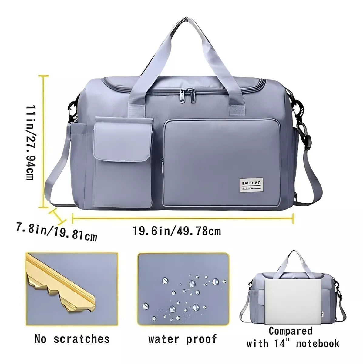 Bolso Deportivo de Viaje Impermeable 👜🔥