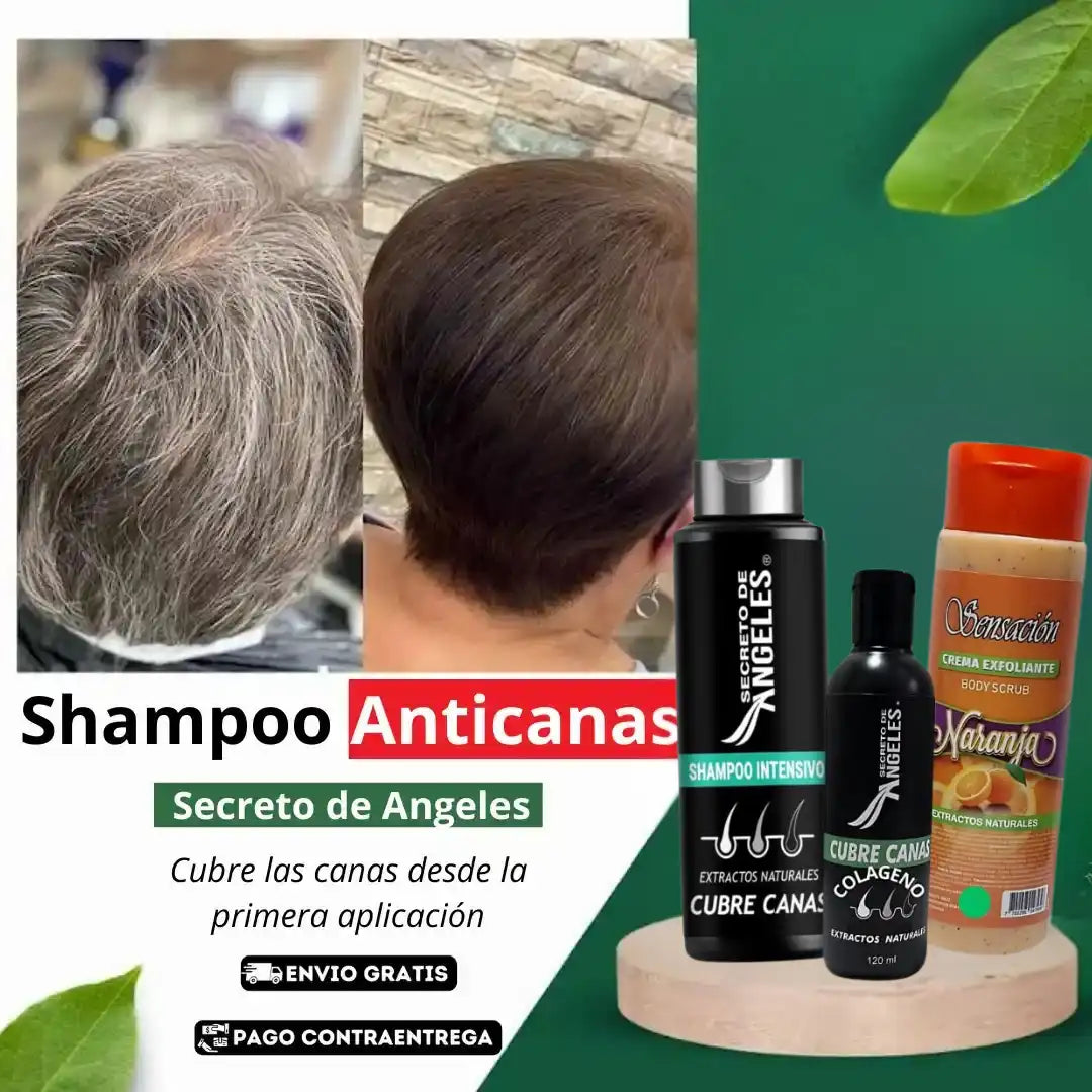 Shampoo Cubre Canas + 2 Obsequios especiales 💥