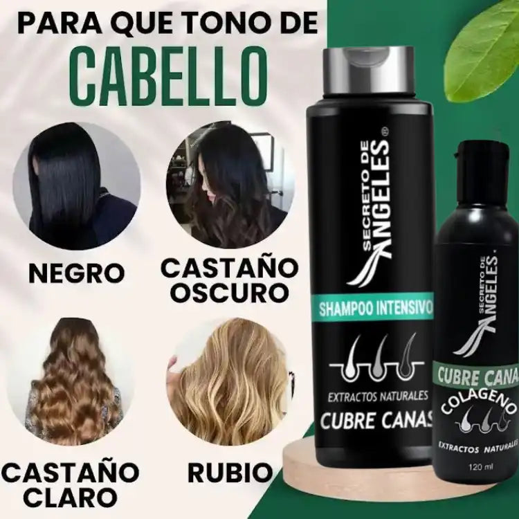 Shampoo Cubre Canas + 2 Obsequios especiales 💥