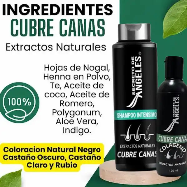 Shampoo Cubre Canas + 2 Obsequios especiales 💥