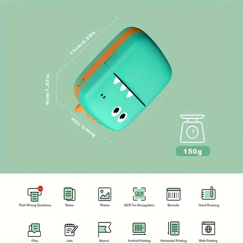 Mini Impresora Portátil Multifuncional 🖨️